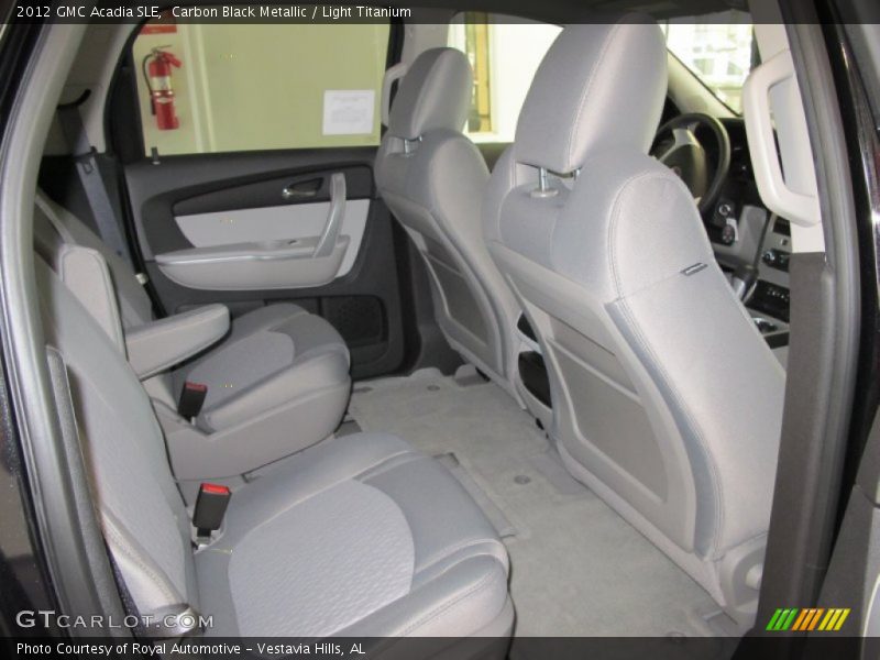 Carbon Black Metallic / Light Titanium 2012 GMC Acadia SLE