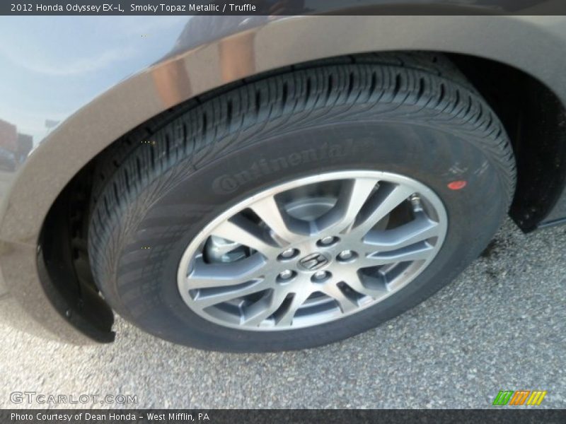 Smoky Topaz Metallic / Truffle 2012 Honda Odyssey EX-L