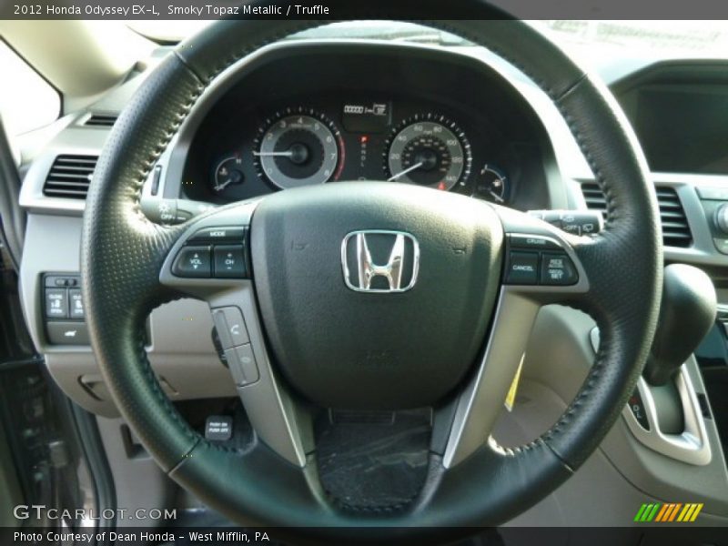  2012 Odyssey EX-L Steering Wheel