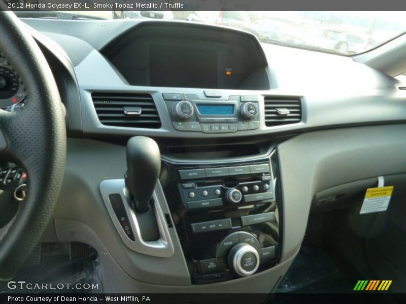 Smoky Topaz Metallic / Truffle 2012 Honda Odyssey EX-L