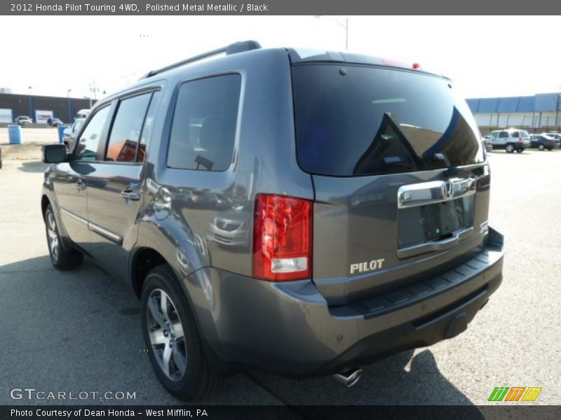 Polished Metal Metallic / Black 2012 Honda Pilot Touring 4WD