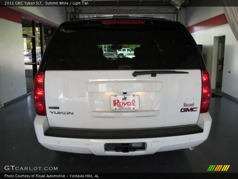 Summit White / Light Tan 2011 GMC Yukon SLT