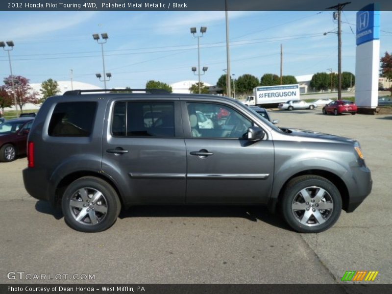 Polished Metal Metallic / Black 2012 Honda Pilot Touring 4WD