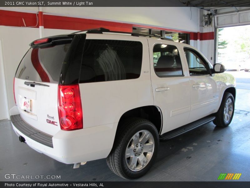Summit White / Light Tan 2011 GMC Yukon SLT