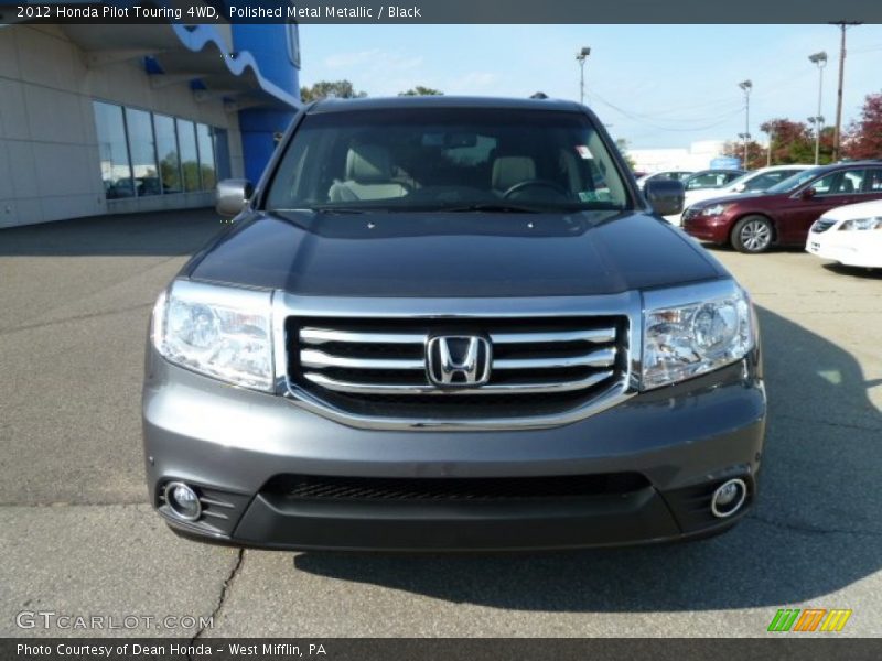 Polished Metal Metallic / Black 2012 Honda Pilot Touring 4WD