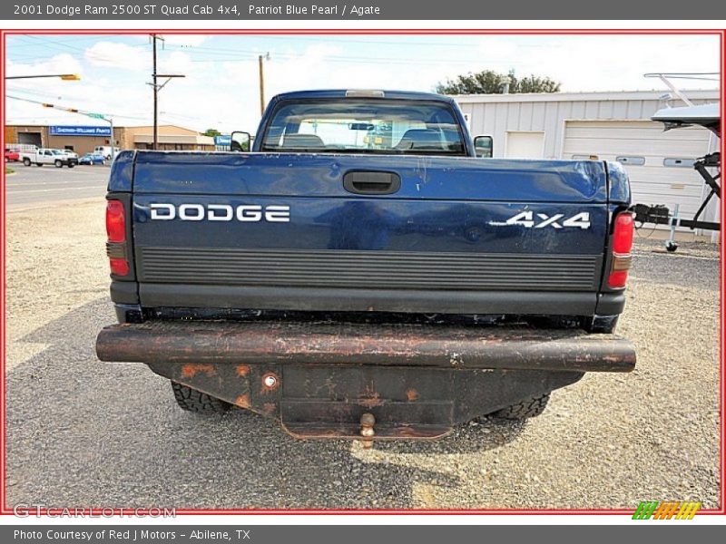 Patriot Blue Pearl / Agate 2001 Dodge Ram 2500 ST Quad Cab 4x4