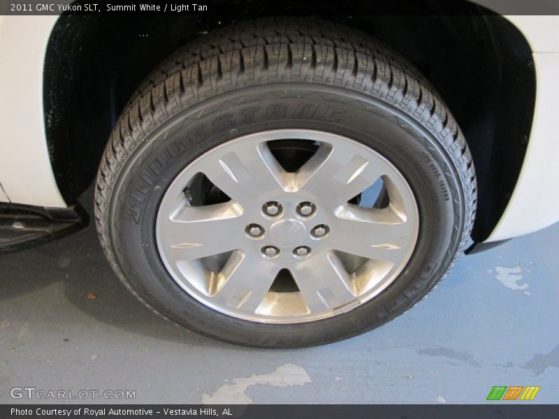 Summit White / Light Tan 2011 GMC Yukon SLT