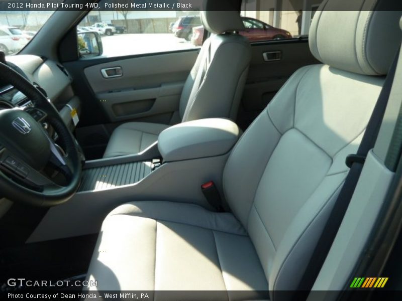Polished Metal Metallic / Black 2012 Honda Pilot Touring 4WD