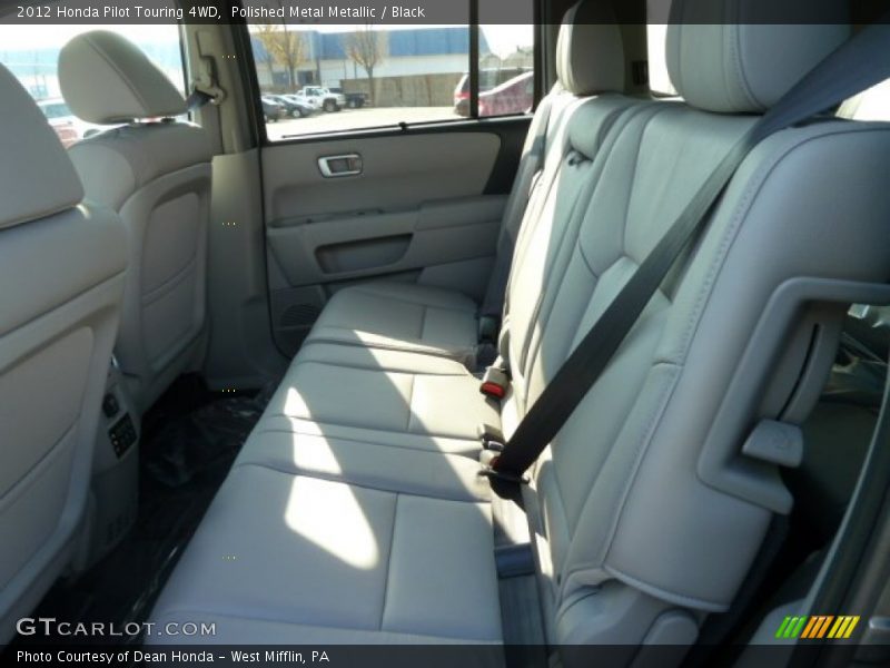 Polished Metal Metallic / Black 2012 Honda Pilot Touring 4WD
