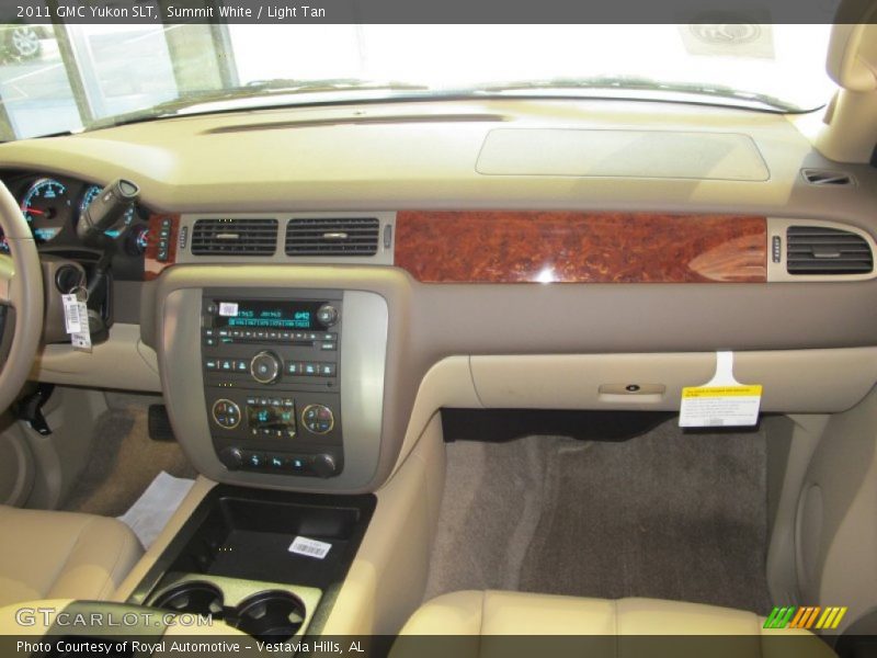 Summit White / Light Tan 2011 GMC Yukon SLT