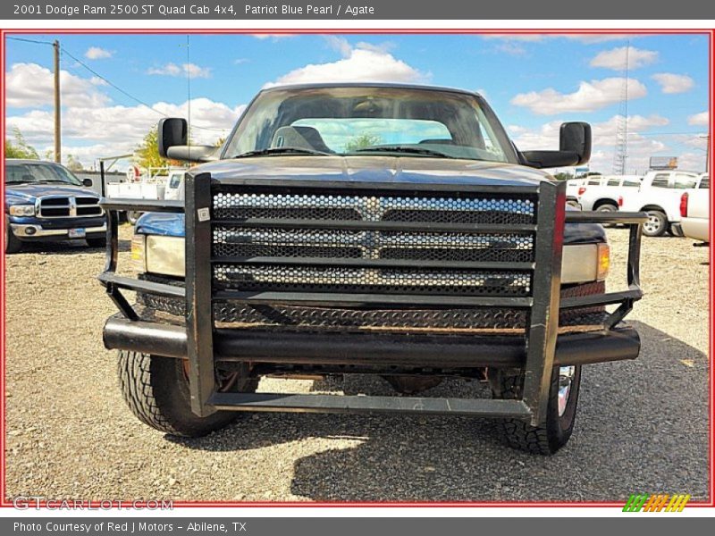 Patriot Blue Pearl / Agate 2001 Dodge Ram 2500 ST Quad Cab 4x4