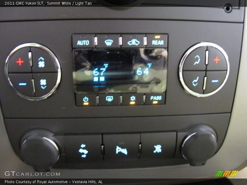 Summit White / Light Tan 2011 GMC Yukon SLT