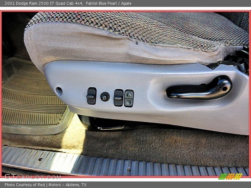 Patriot Blue Pearl / Agate 2001 Dodge Ram 2500 ST Quad Cab 4x4