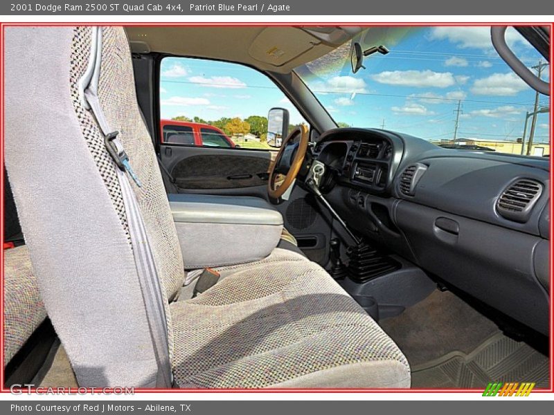Patriot Blue Pearl / Agate 2001 Dodge Ram 2500 ST Quad Cab 4x4