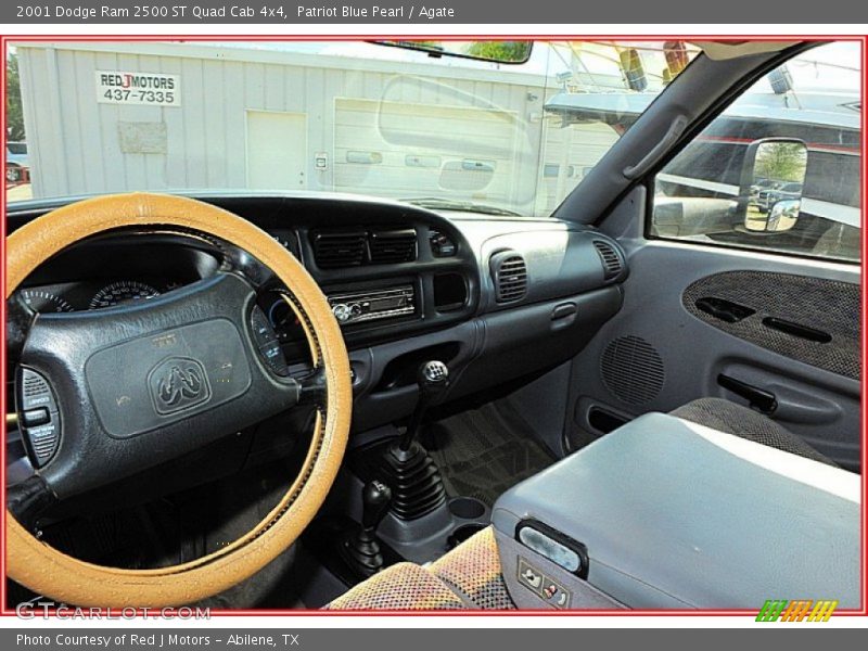 Patriot Blue Pearl / Agate 2001 Dodge Ram 2500 ST Quad Cab 4x4