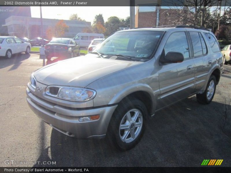 Pewter / Pewter 2002 Oldsmobile Bravada AWD
