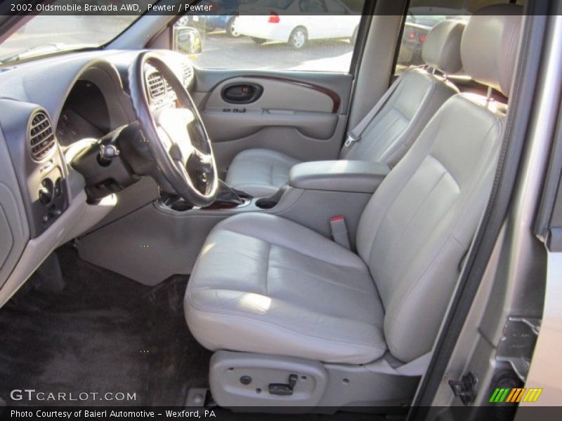  2002 Bravada AWD Pewter Interior