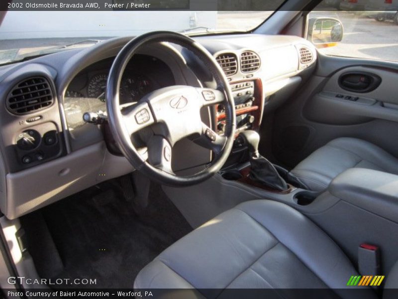 Pewter / Pewter 2002 Oldsmobile Bravada AWD