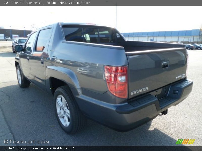 Polished Metal Metallic / Black 2011 Honda Ridgeline RTL