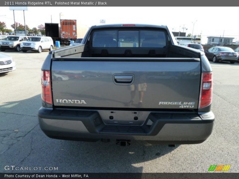 Polished Metal Metallic / Black 2011 Honda Ridgeline RTL
