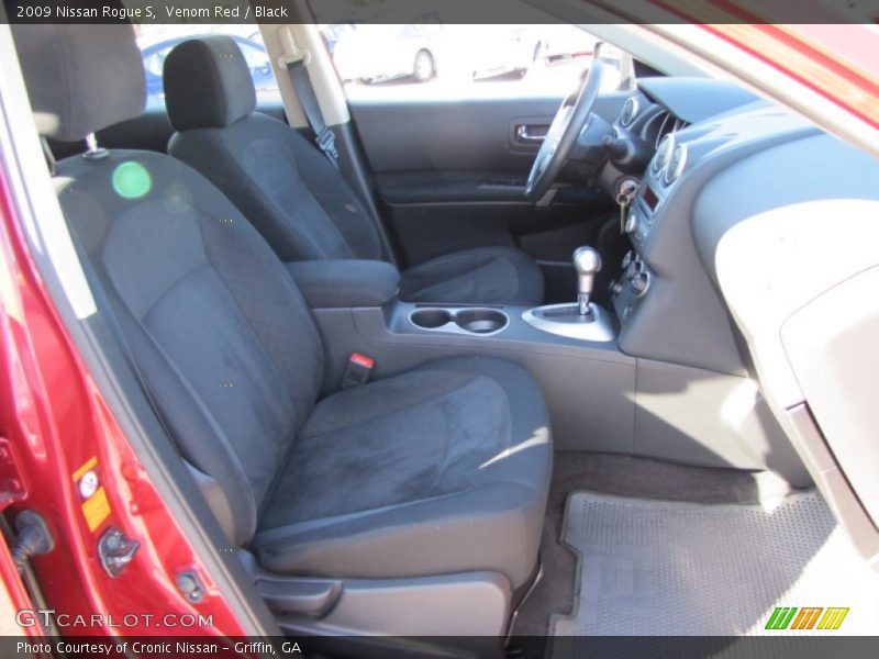 Venom Red / Black 2009 Nissan Rogue S