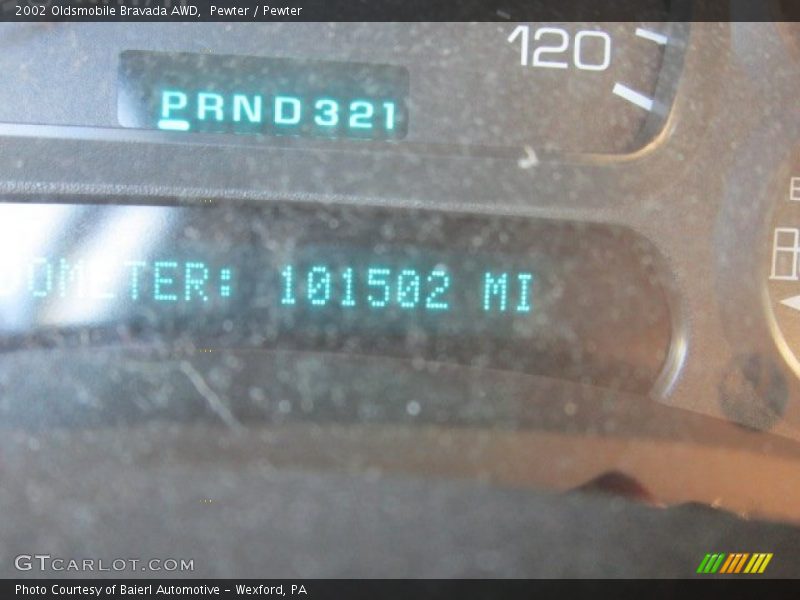 Pewter / Pewter 2002 Oldsmobile Bravada AWD