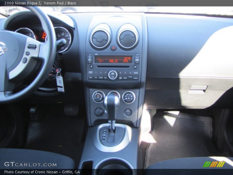 Venom Red / Black 2009 Nissan Rogue S