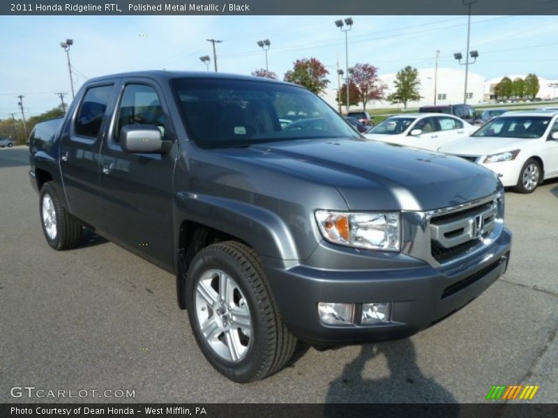 Front 3/4 View of 2011 Ridgeline RTL