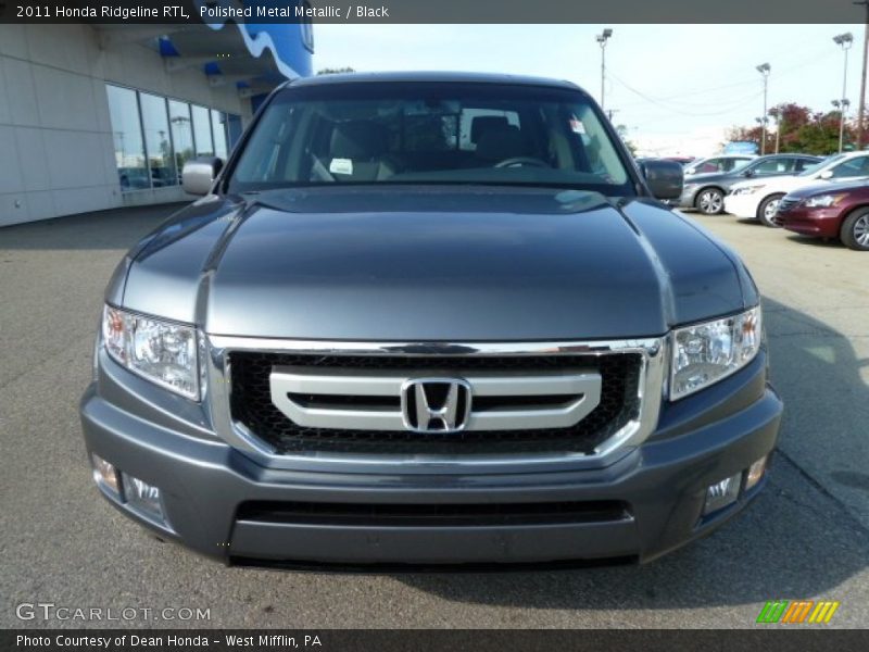 Polished Metal Metallic / Black 2011 Honda Ridgeline RTL