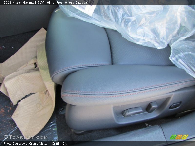 Winter Frost White / Charcoal 2012 Nissan Maxima 3.5 SV