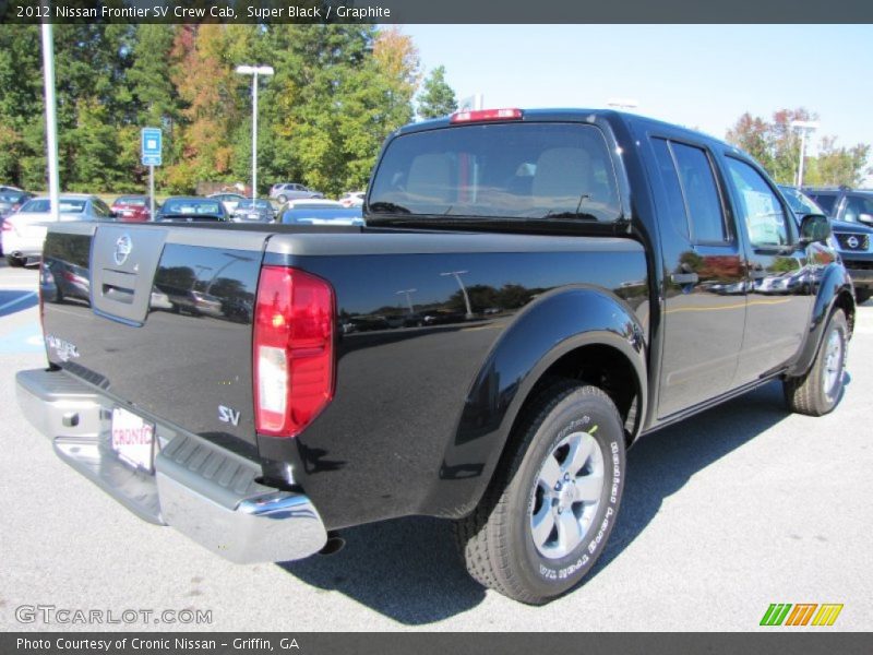 Super Black / Graphite 2012 Nissan Frontier SV Crew Cab