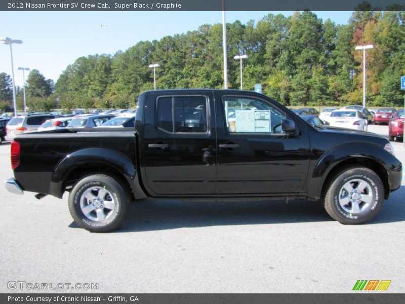 Super Black / Graphite 2012 Nissan Frontier SV Crew Cab