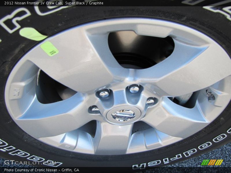 Super Black / Graphite 2012 Nissan Frontier SV Crew Cab
