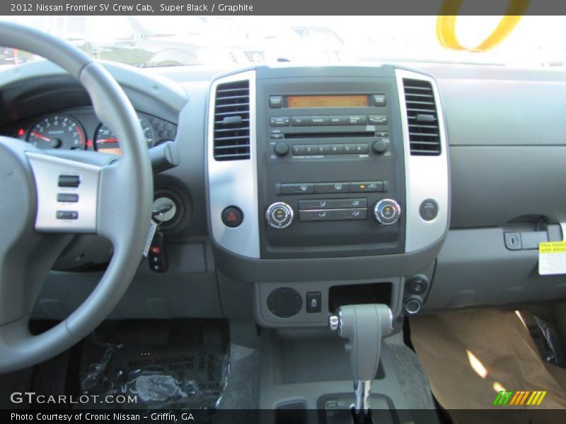 Super Black / Graphite 2012 Nissan Frontier SV Crew Cab
