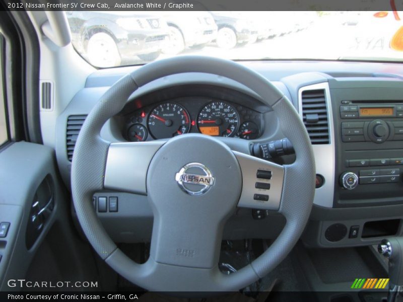  2012 Frontier SV Crew Cab Steering Wheel