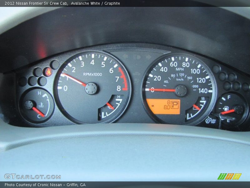  2012 Frontier SV Crew Cab SV Crew Cab Gauges