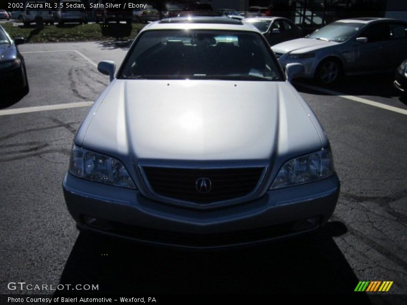 Satin Silver / Ebony 2002 Acura RL 3.5 Sedan
