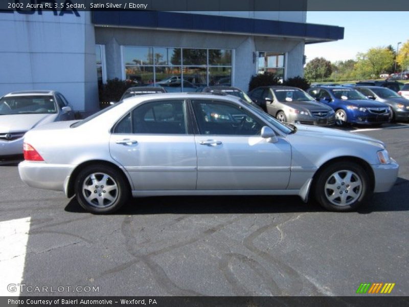 Satin Silver / Ebony 2002 Acura RL 3.5 Sedan