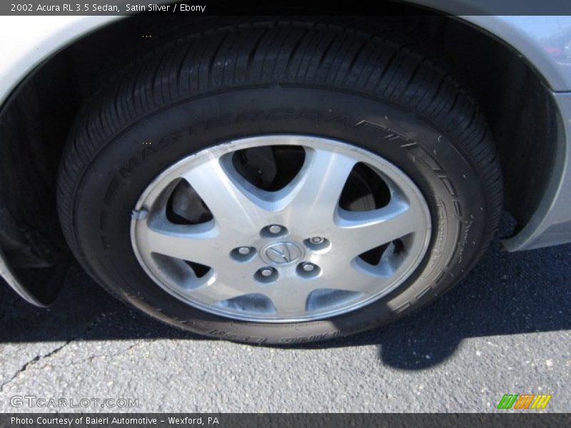Satin Silver / Ebony 2002 Acura RL 3.5 Sedan