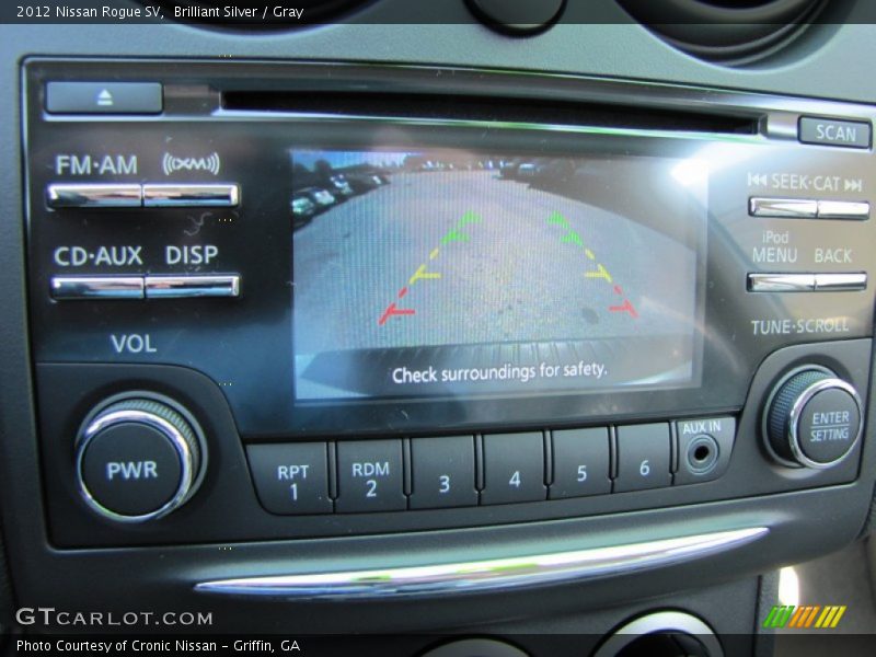 Brilliant Silver / Gray 2012 Nissan Rogue SV
