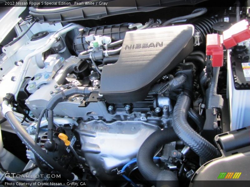 Pearl White / Gray 2012 Nissan Rogue S Special Edition