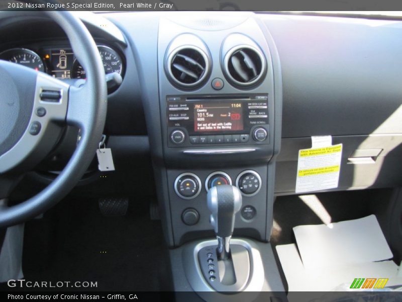 Pearl White / Gray 2012 Nissan Rogue S Special Edition
