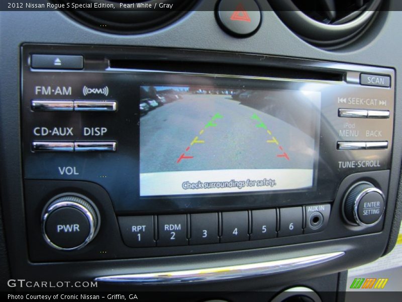 Pearl White / Gray 2012 Nissan Rogue S Special Edition