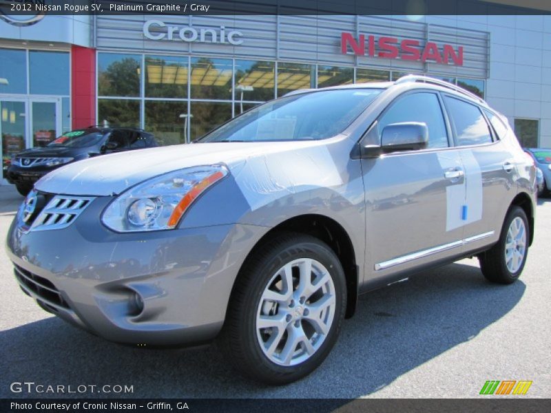 Platinum Graphite / Gray 2012 Nissan Rogue SV