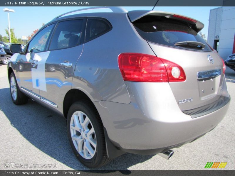 Platinum Graphite / Gray 2012 Nissan Rogue SV