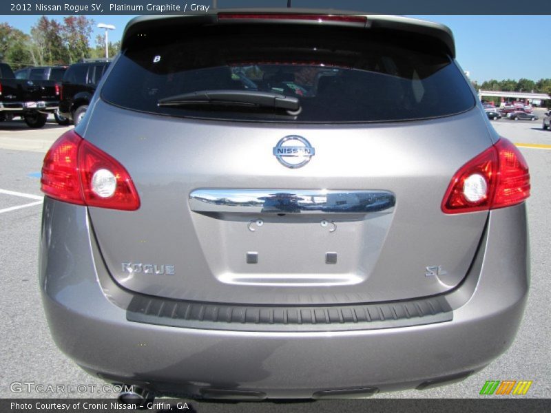 Platinum Graphite / Gray 2012 Nissan Rogue SV