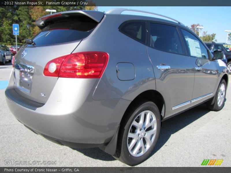 Platinum Graphite / Gray 2012 Nissan Rogue SV