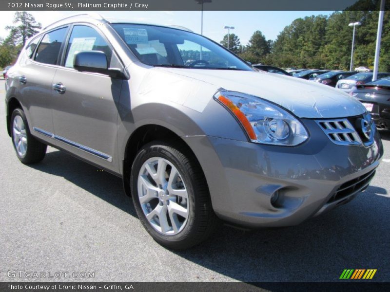 Platinum Graphite / Gray 2012 Nissan Rogue SV