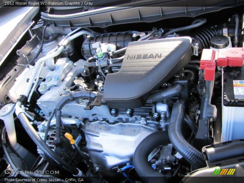  2012 Rogue SV Engine - 2.5 Liter DOHC 16-Valve CVTCS 4 Cylinder