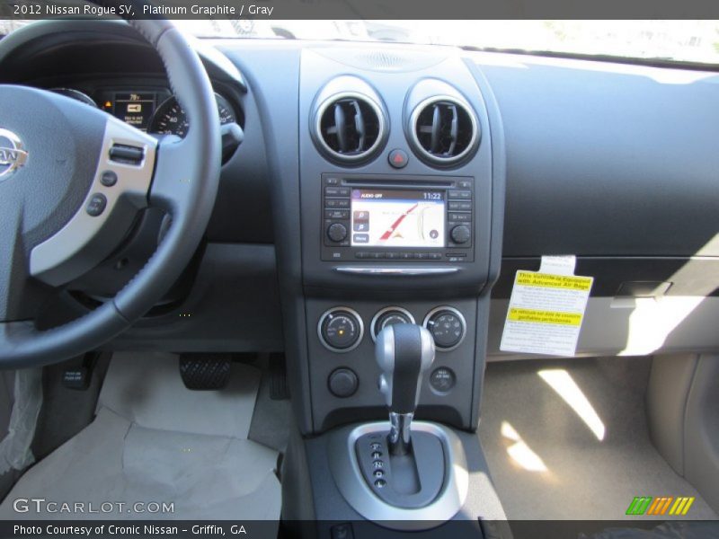 Platinum Graphite / Gray 2012 Nissan Rogue SV